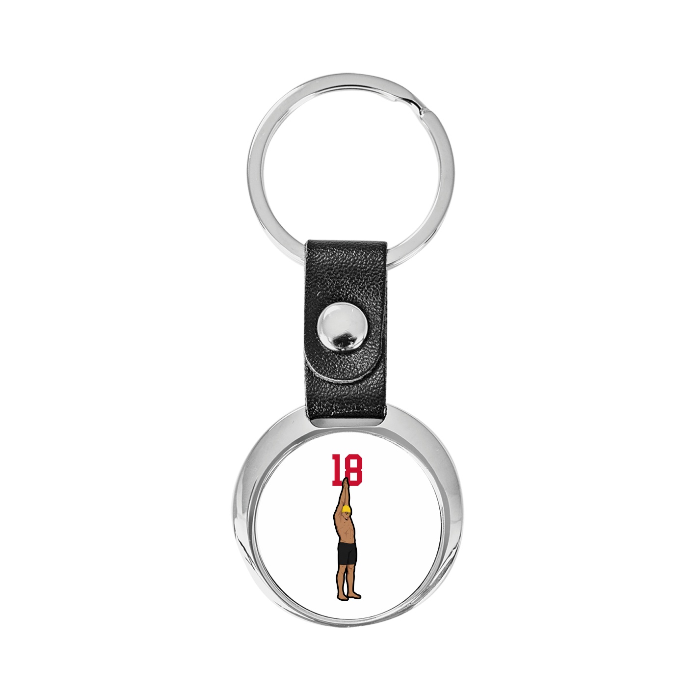 Key Chain — Number Top in Classic