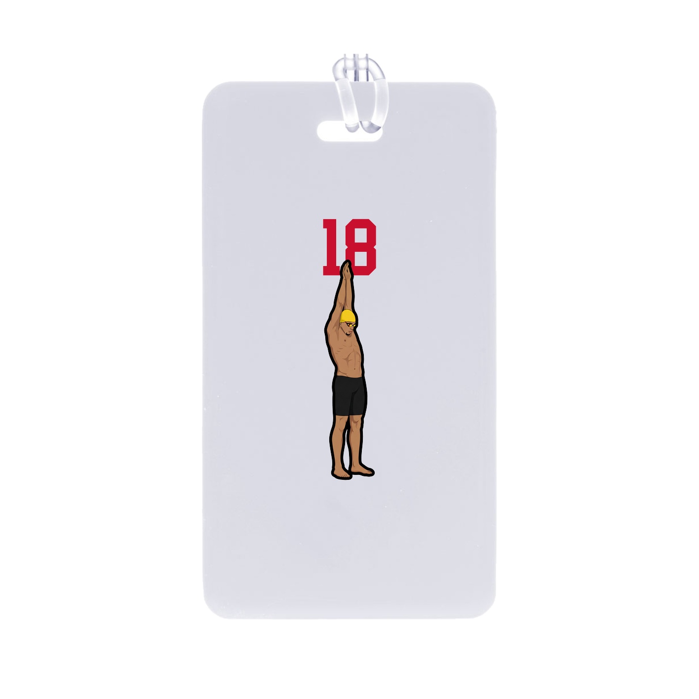 Bag Tag — Number Top in Classic