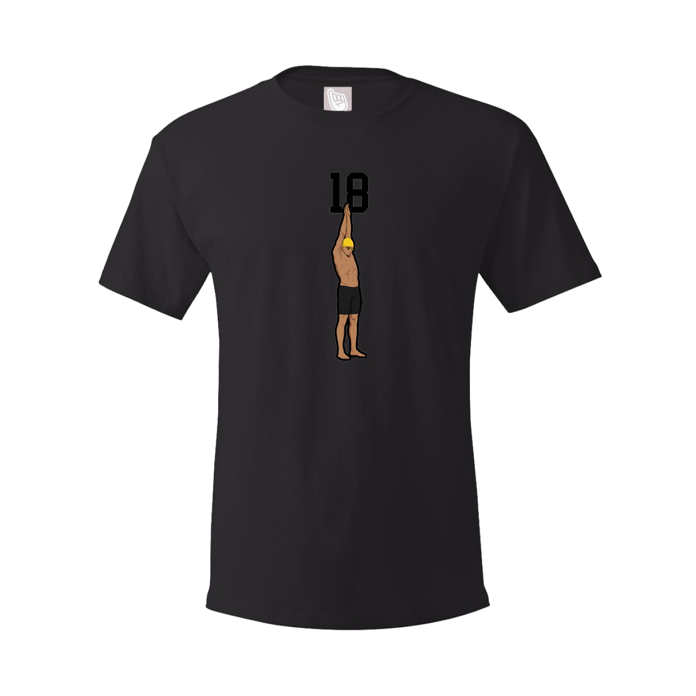 Tee — Number Top in Black