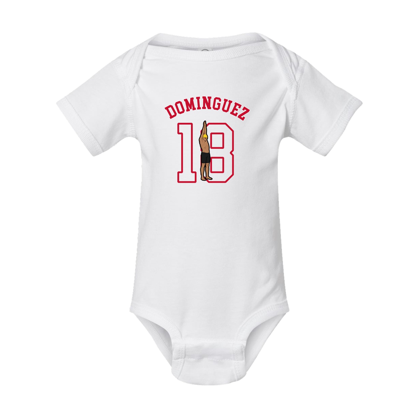 Baby Onesie — Shirsey Arch in White