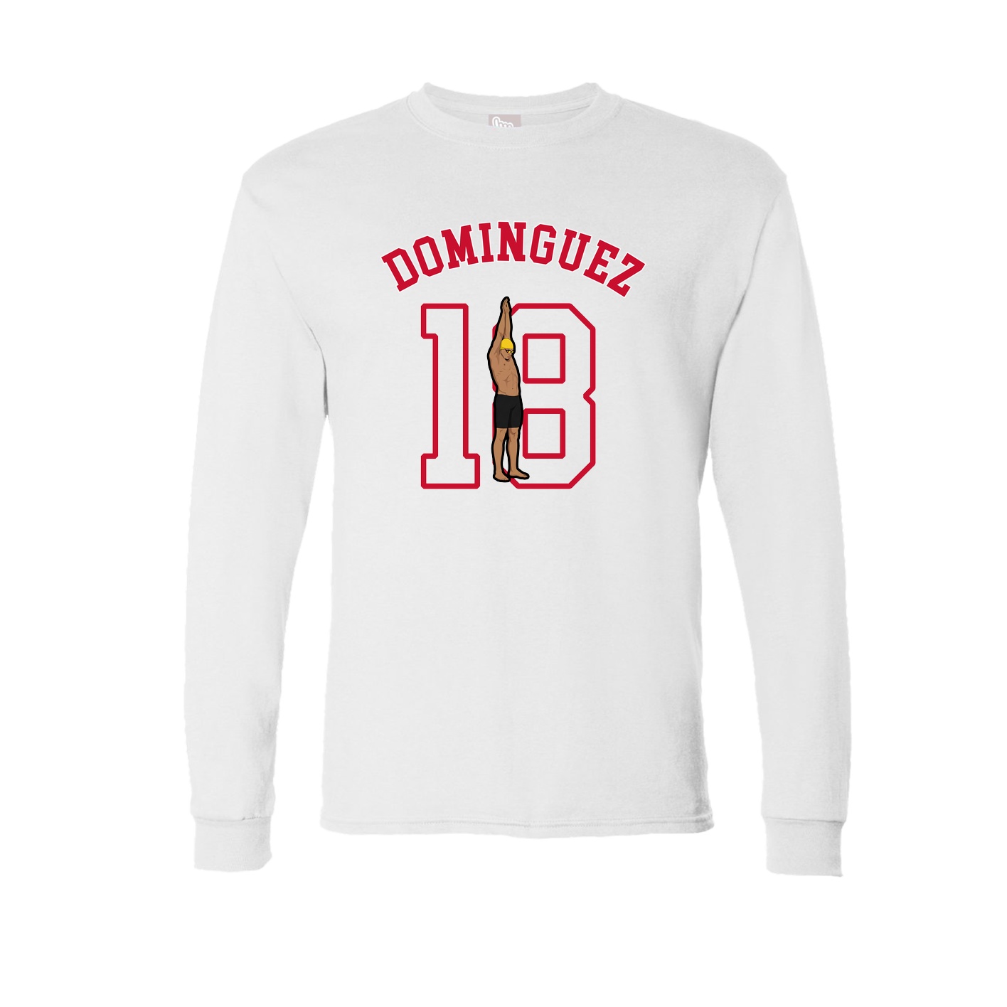 Long Sleeve Tee — Shirsey Arch in White