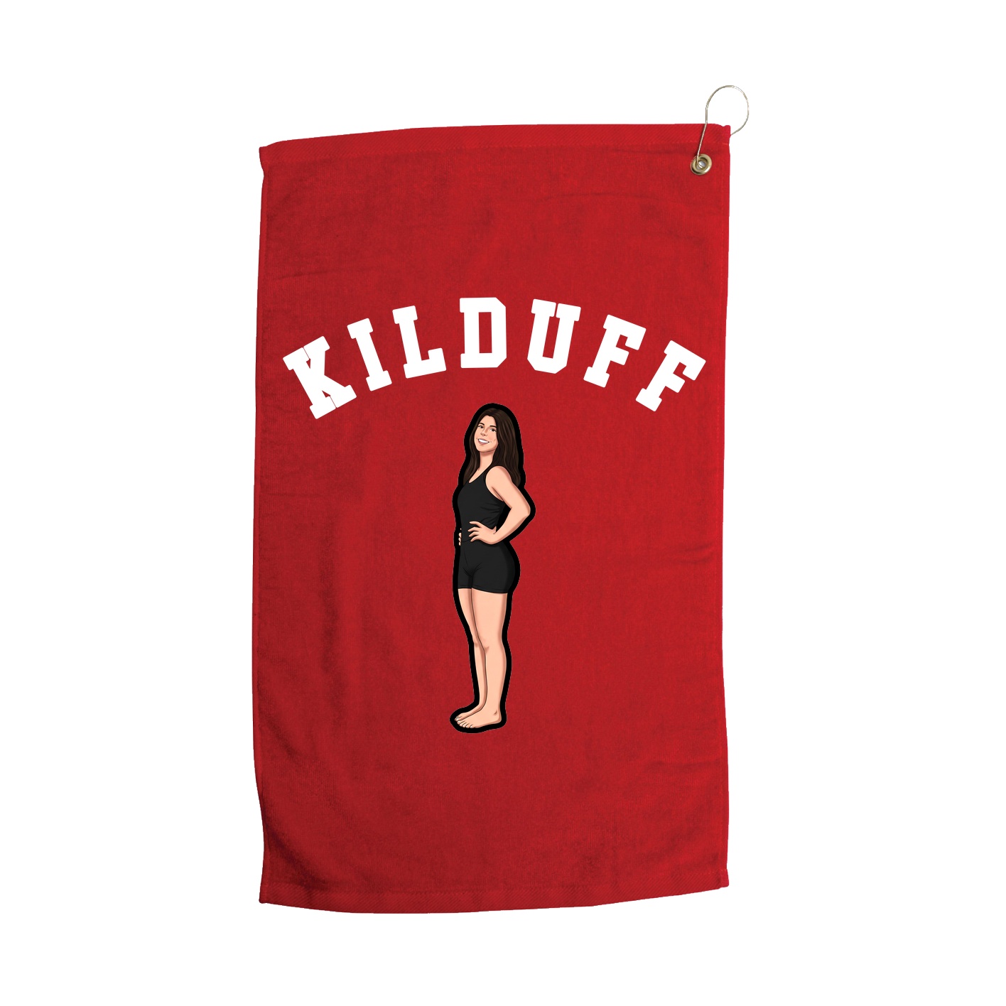 Golf Towel — Shirsey Arch in Red