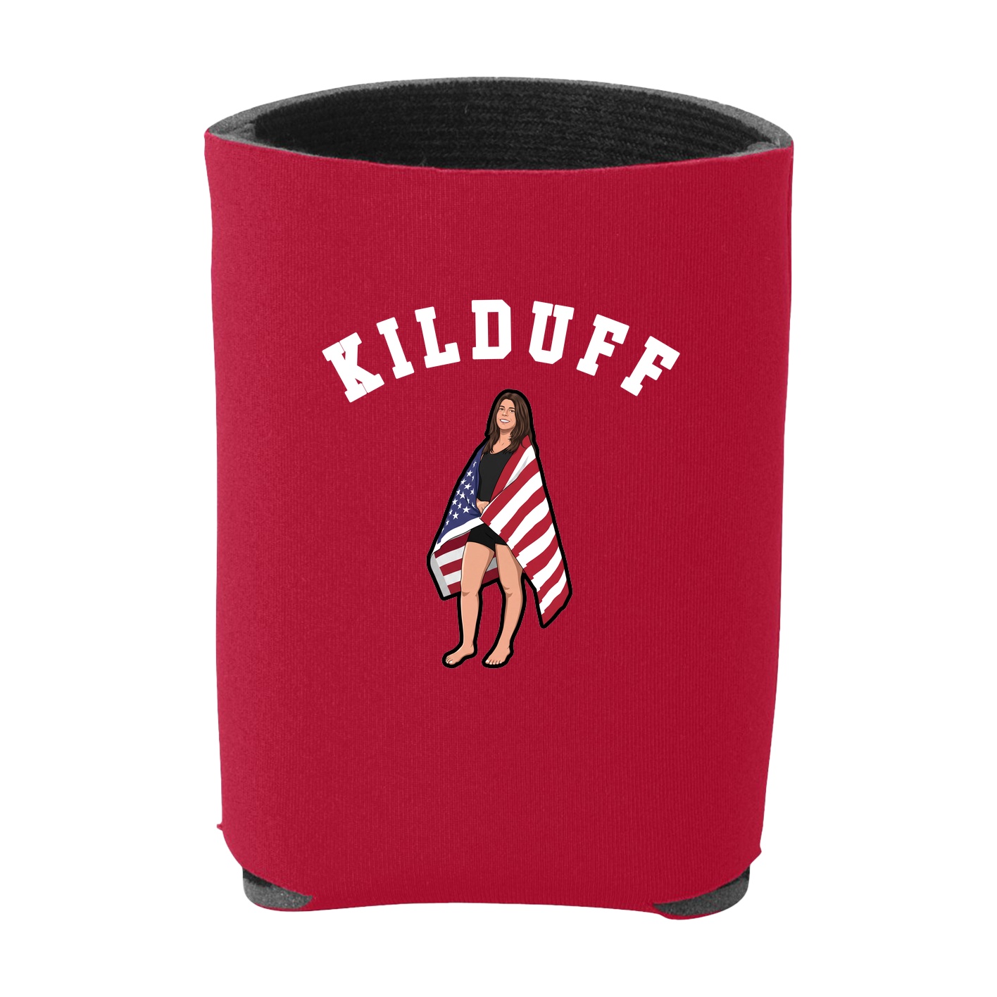 Can Holder — Shirsey Arch in Red