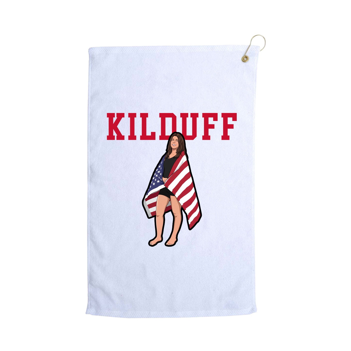 Golf Towel — Shirsey in White