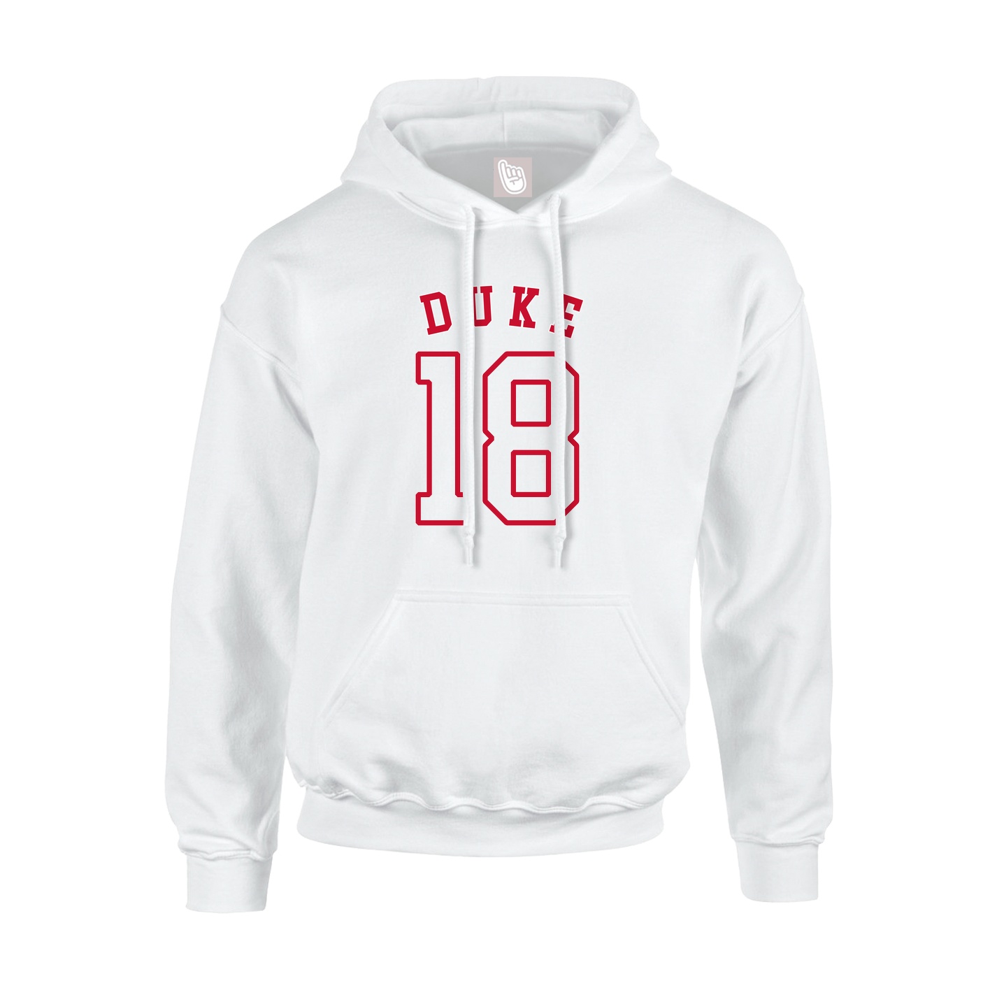 Hoodie — Shirsey Arch in White