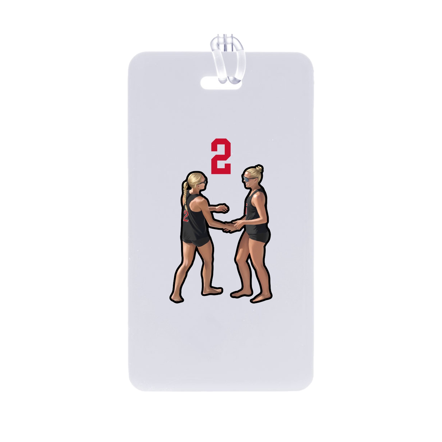 Bag Tag — Number Top in Classic