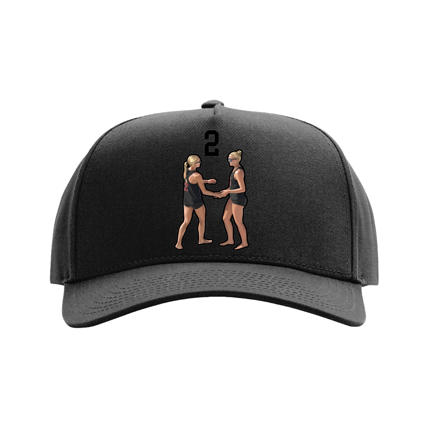 Full Fabric Five-Panel Champ Cap