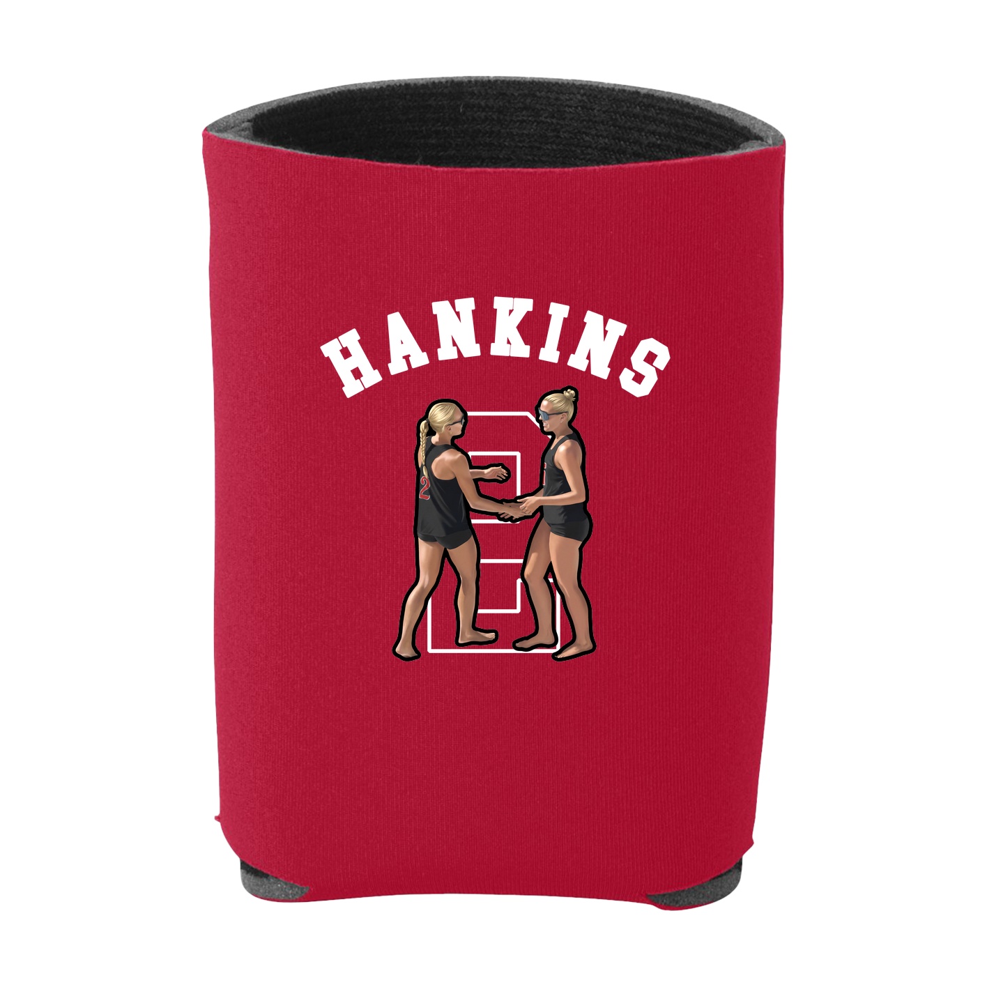 Can Holder — Shirsey Arch in Red