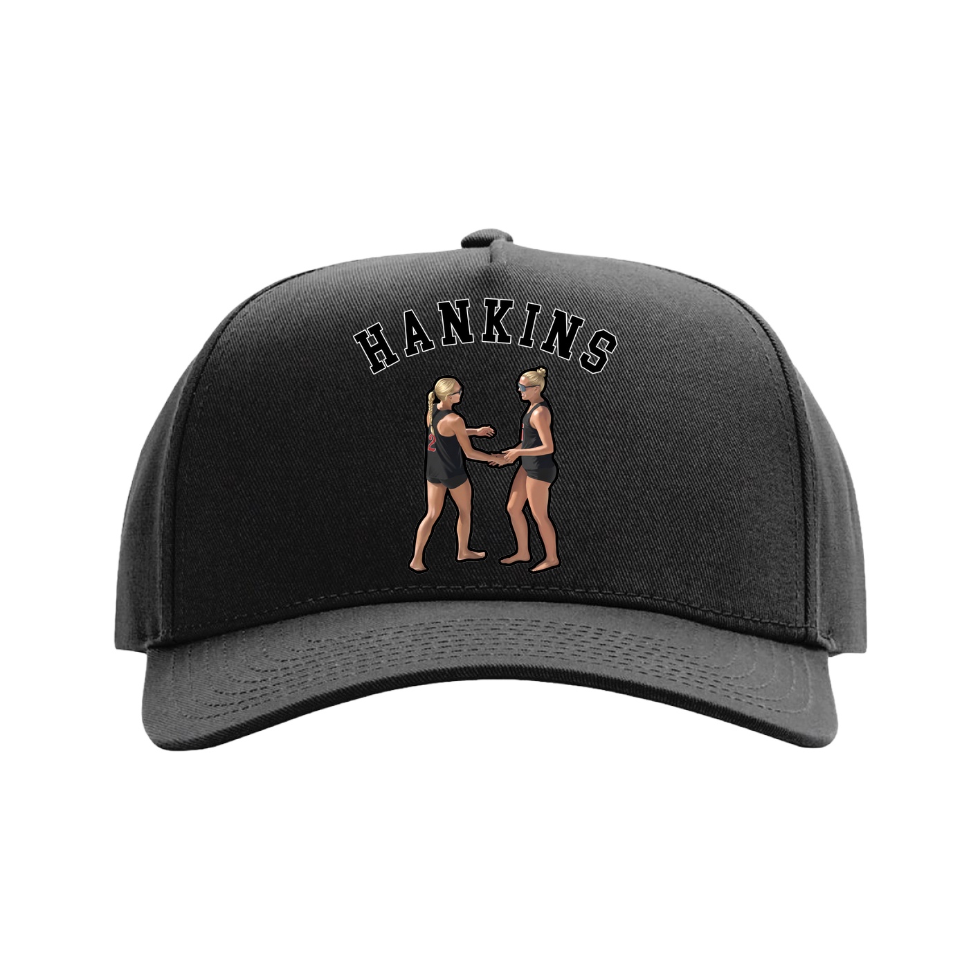 Full Fabric Five-Panel Champ Cap