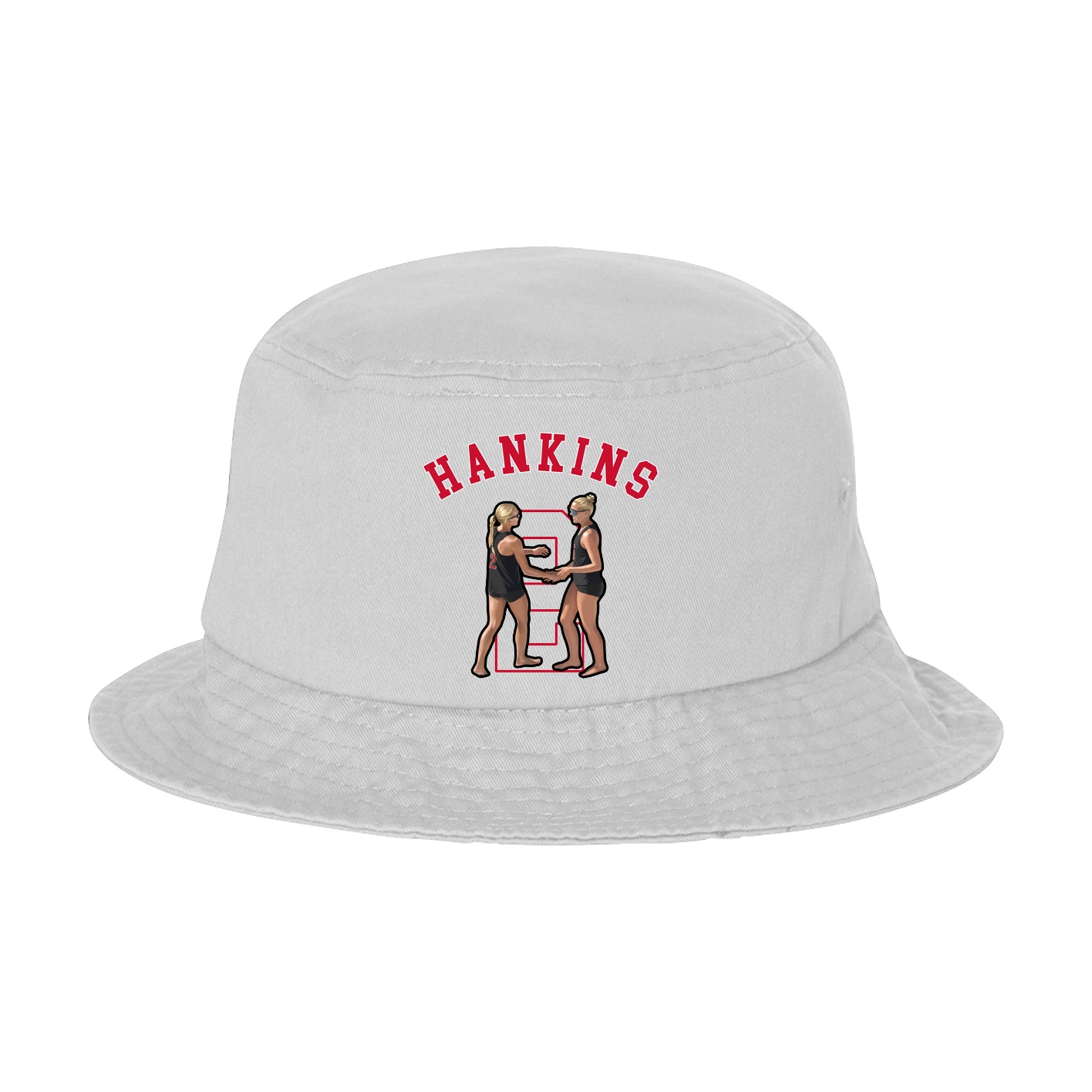 Bucket Cap — Shirsey Arch in White