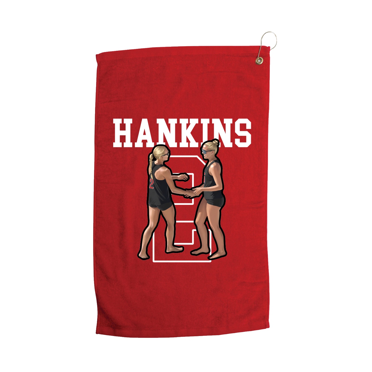 Golf Towel — Shirsey in Red