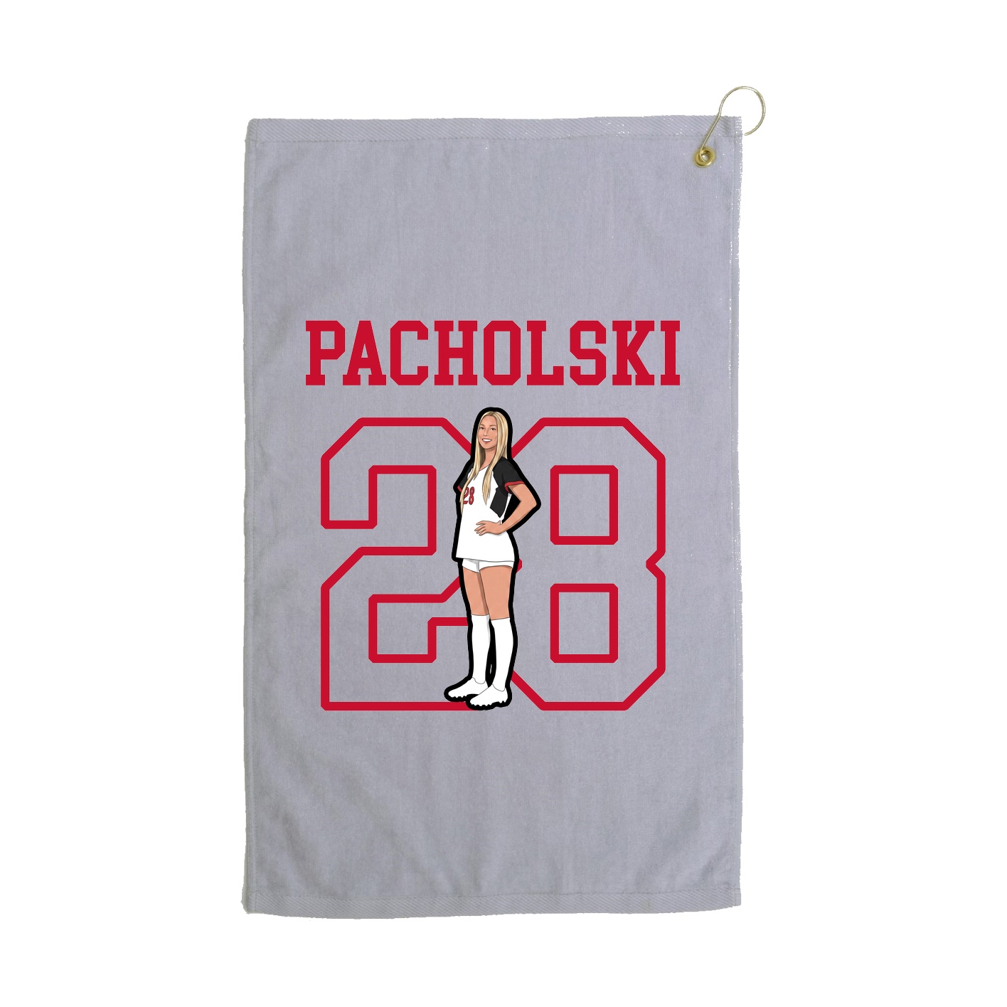 Golf Towel — Shirsey in Grey