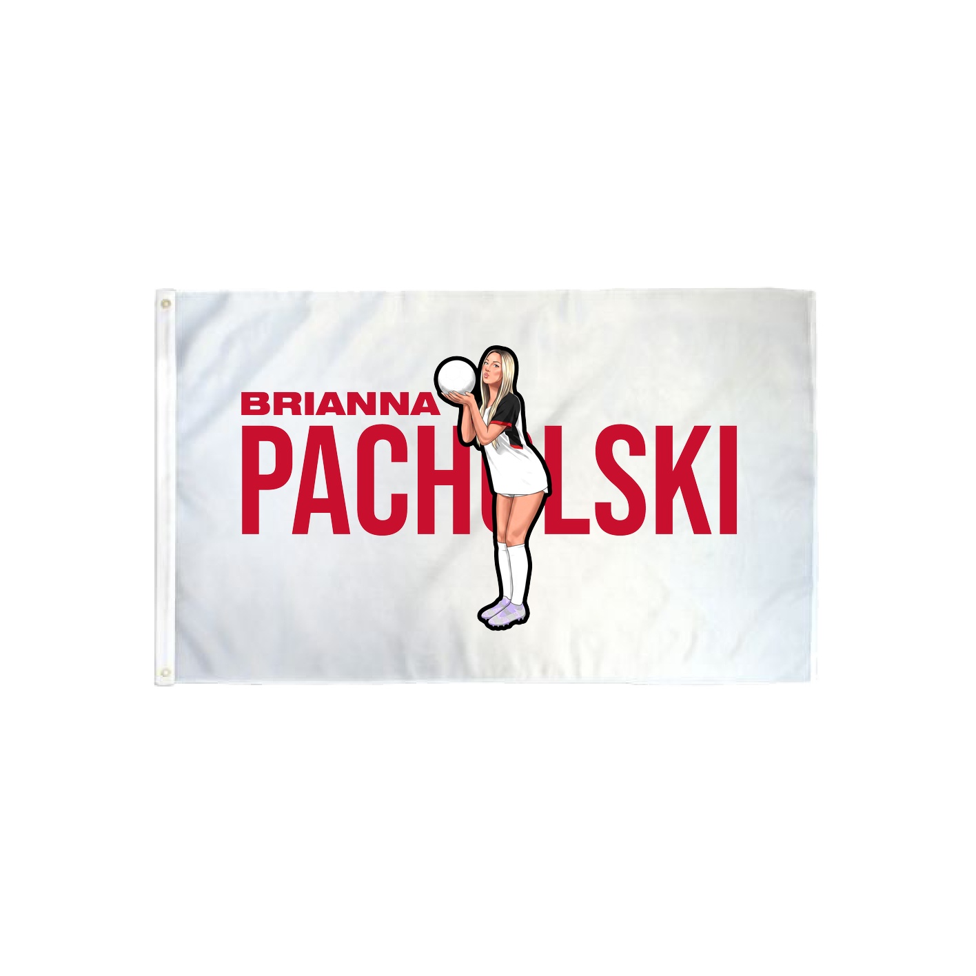 3x5 Flag — Player Name in Classic