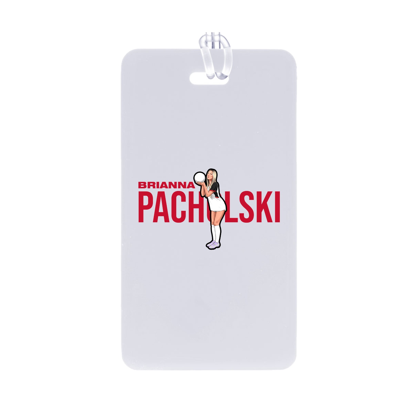 Bag Tag — Player Name in Classic