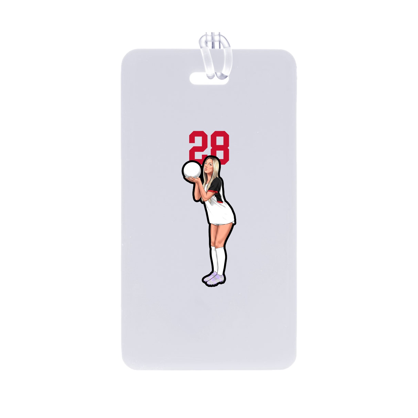 Bag Tag — Number Top in Classic