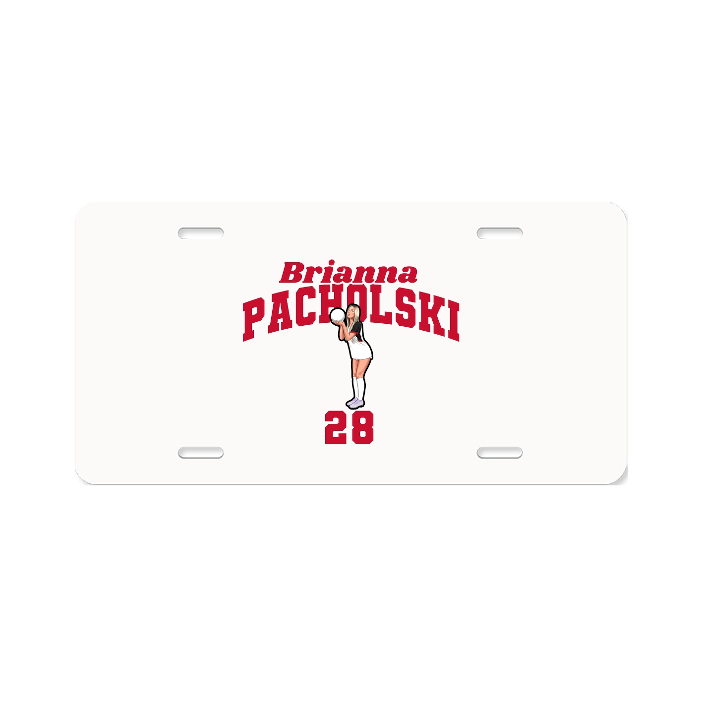License Plate — Signature Arch in Classic