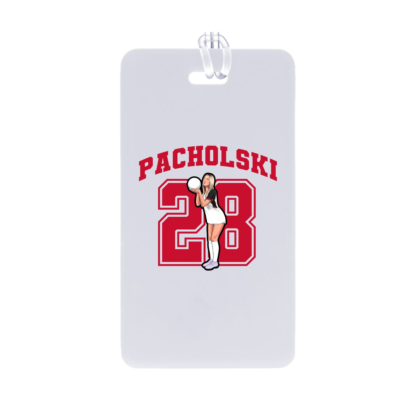 Bag Tag — Number in Classic
