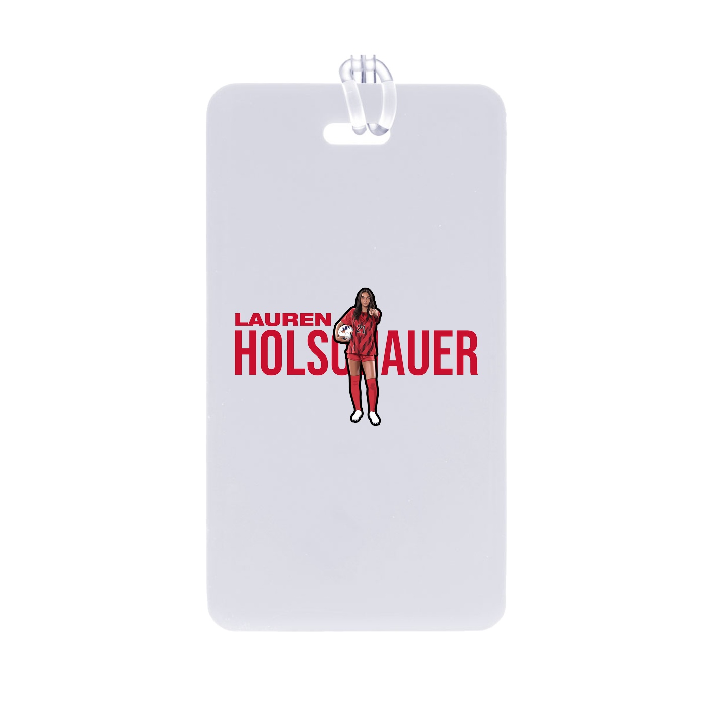 Bag Tag — Player Name in Classic