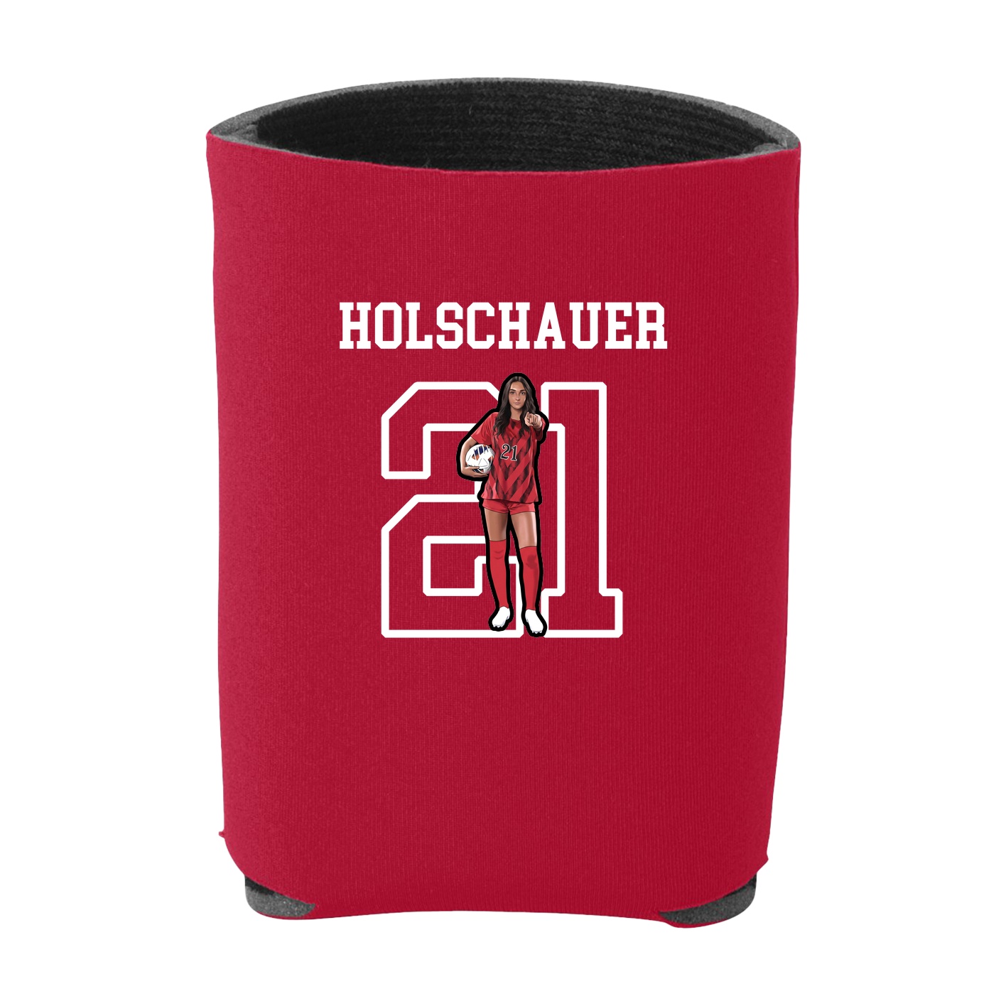 Can Holder — Shirsey in Red