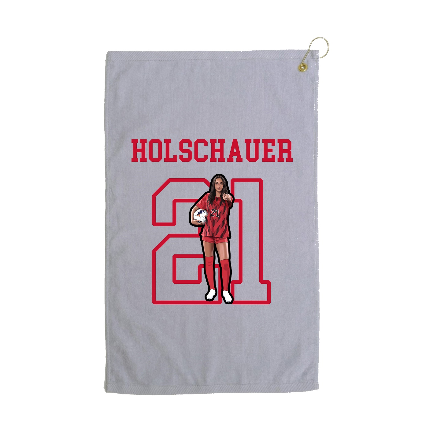 Golf Towel — Shirsey in Grey