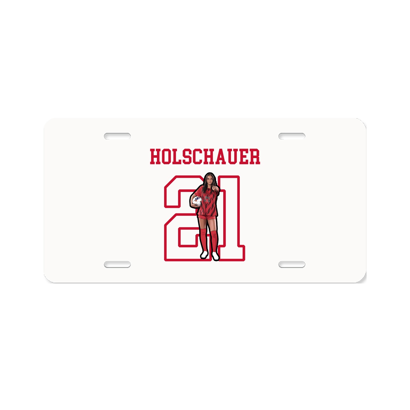 License Plate — Shirsey in Classic