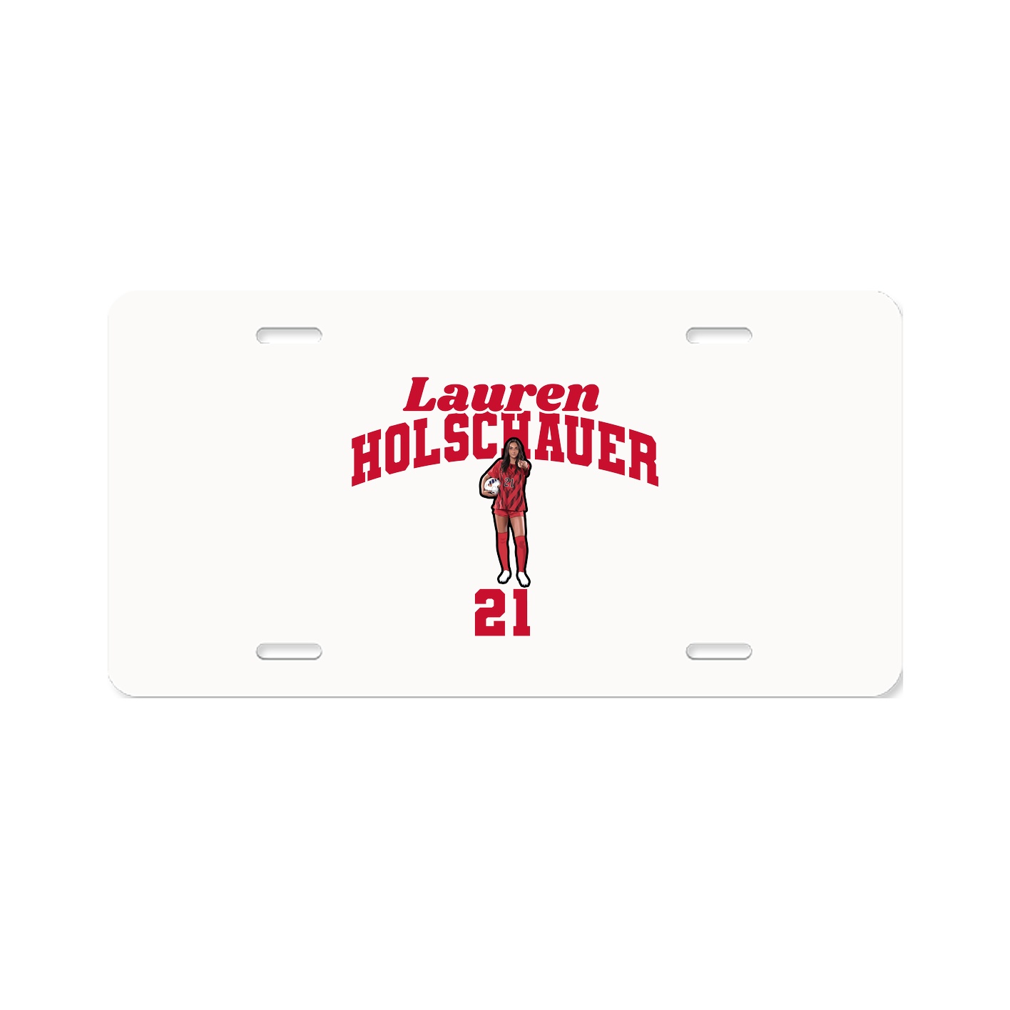 License Plate — Signature Arch in Classic