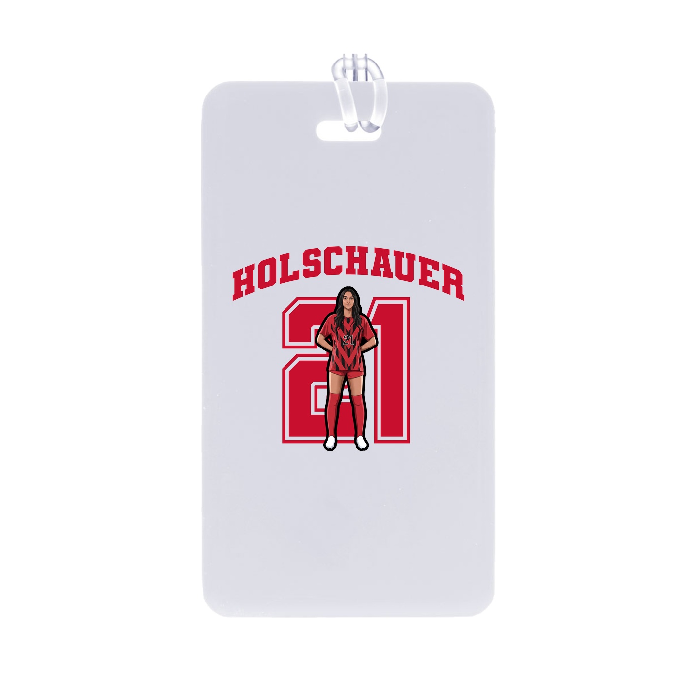 Bag Tag — Number in Classic