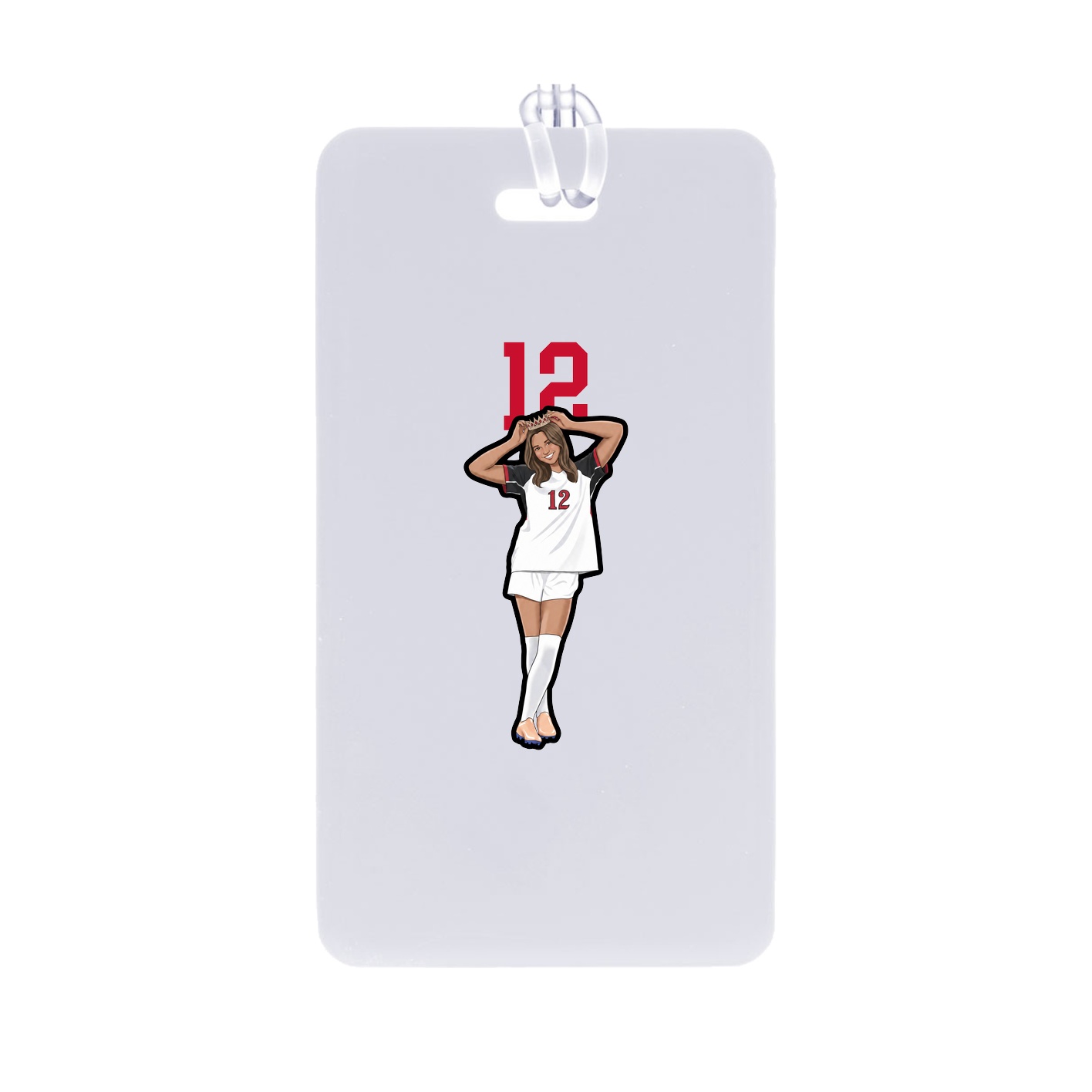 Bag Tag — Number Top in Classic