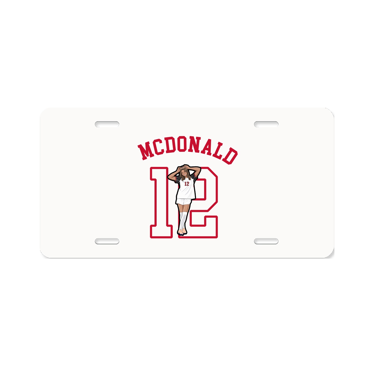 License Plate — Shirsey Arch in Classic