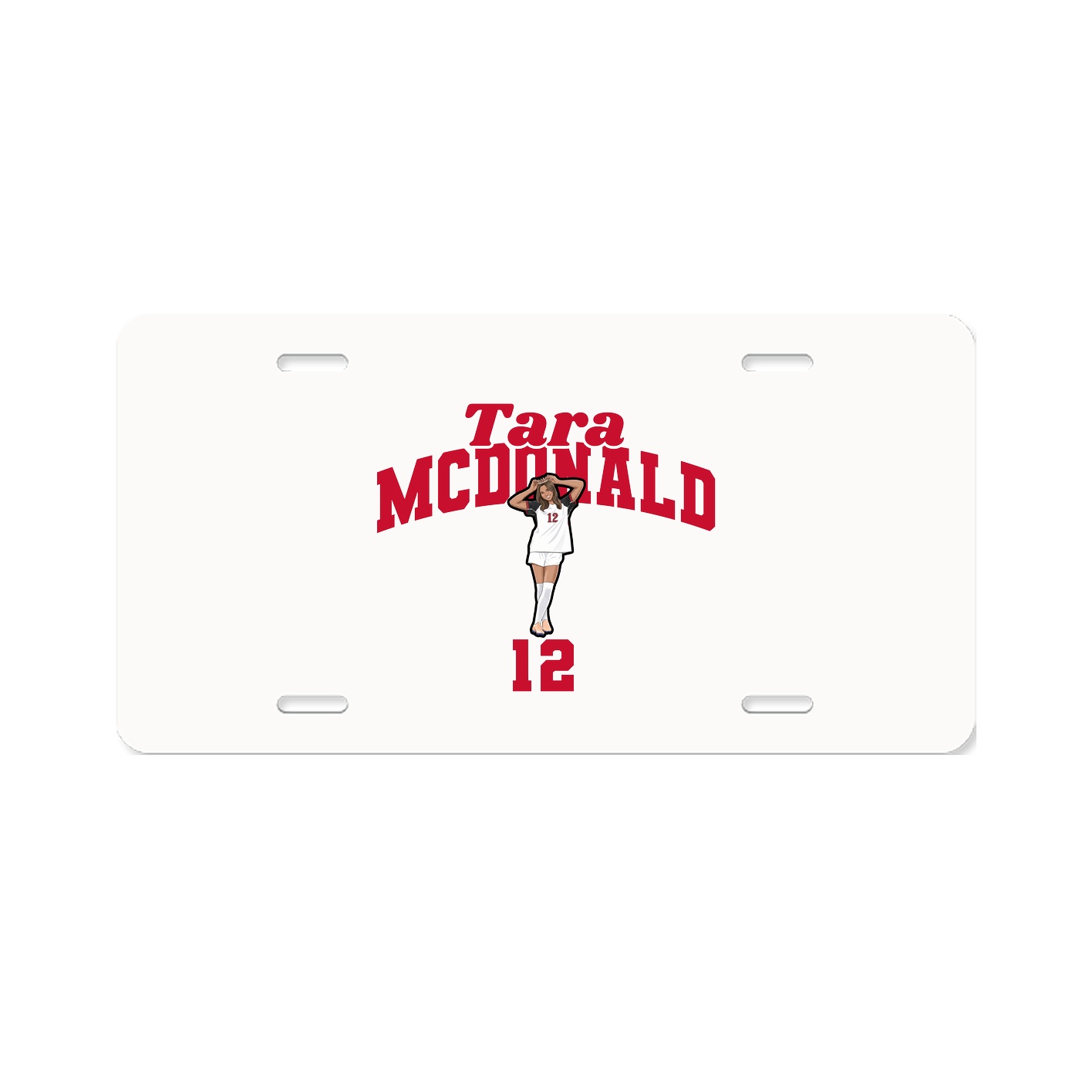 License Plate — Signature Arch in Classic