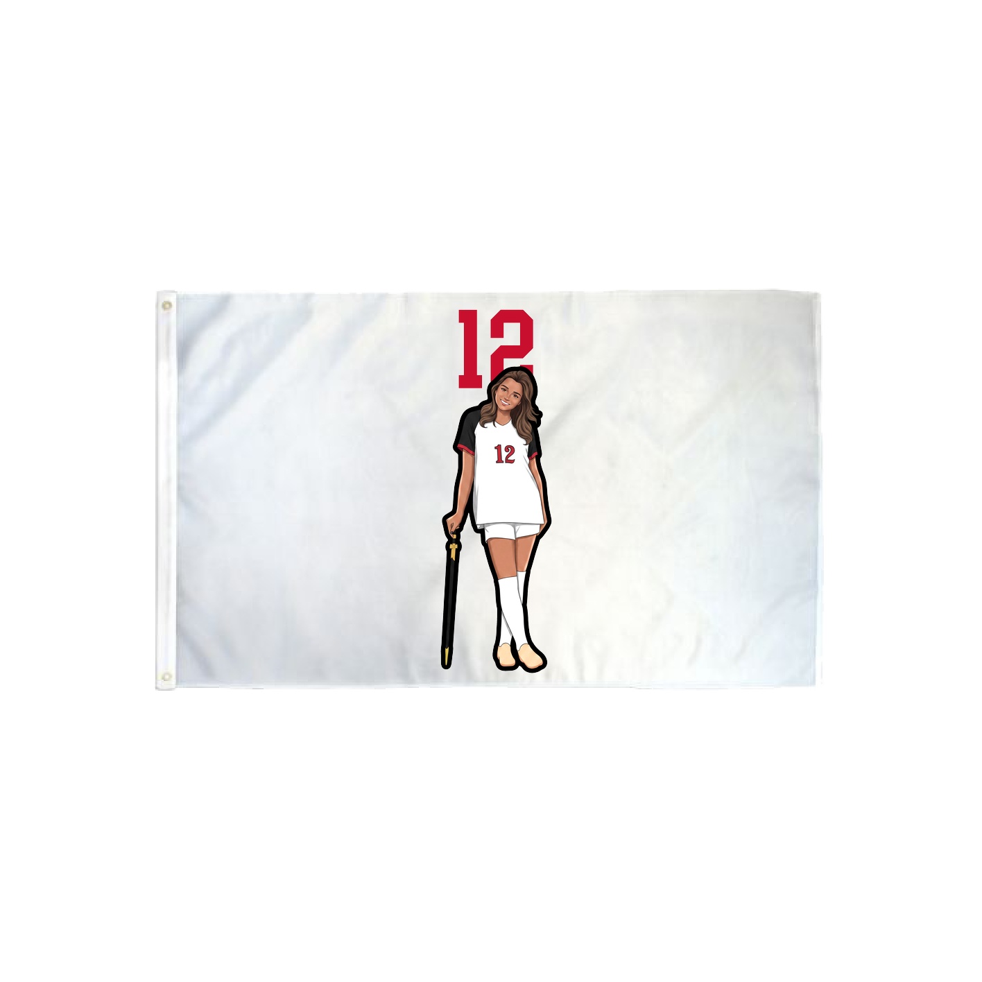 3x5 Flag — Number Top in Classic