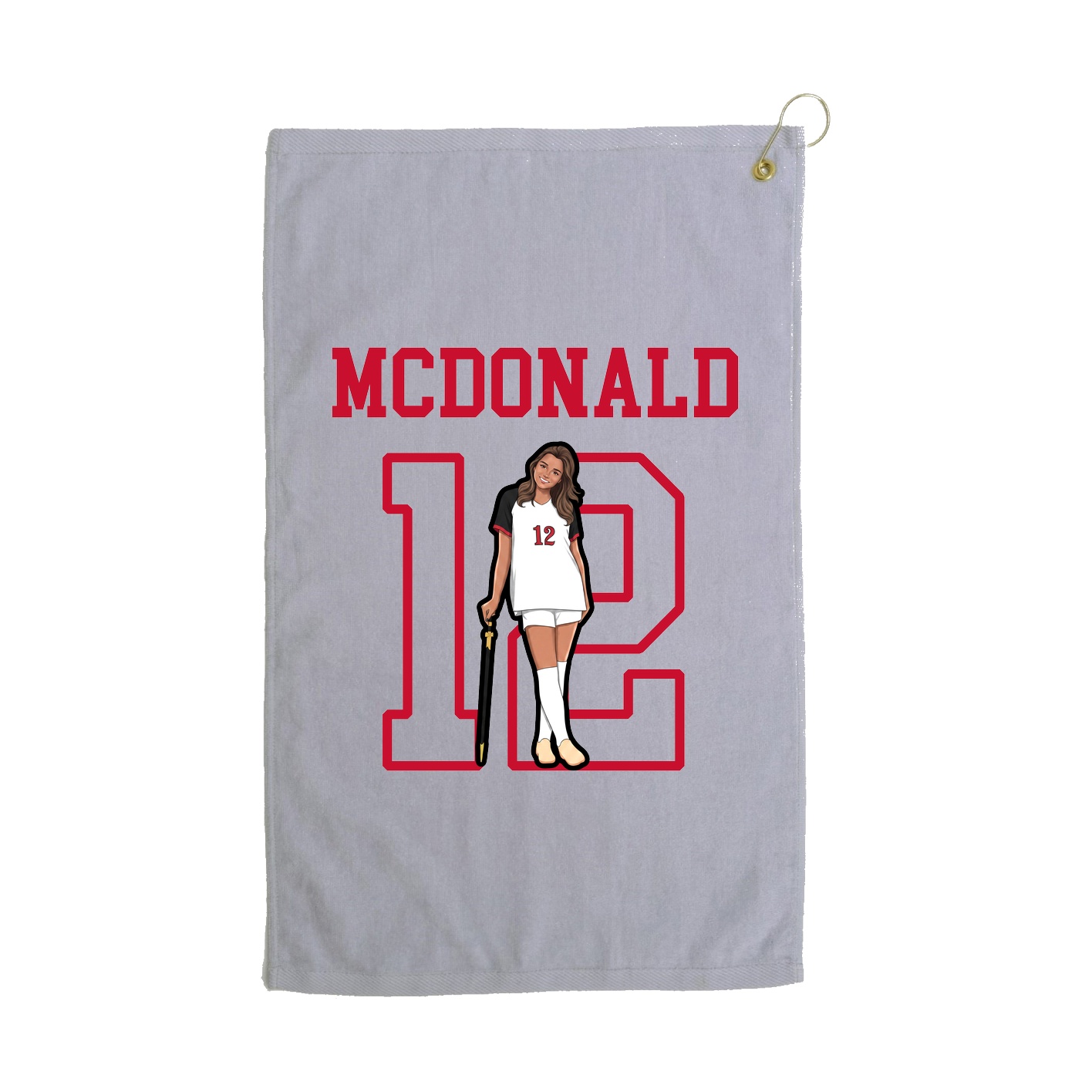 Golf Towel — Shirsey in Grey