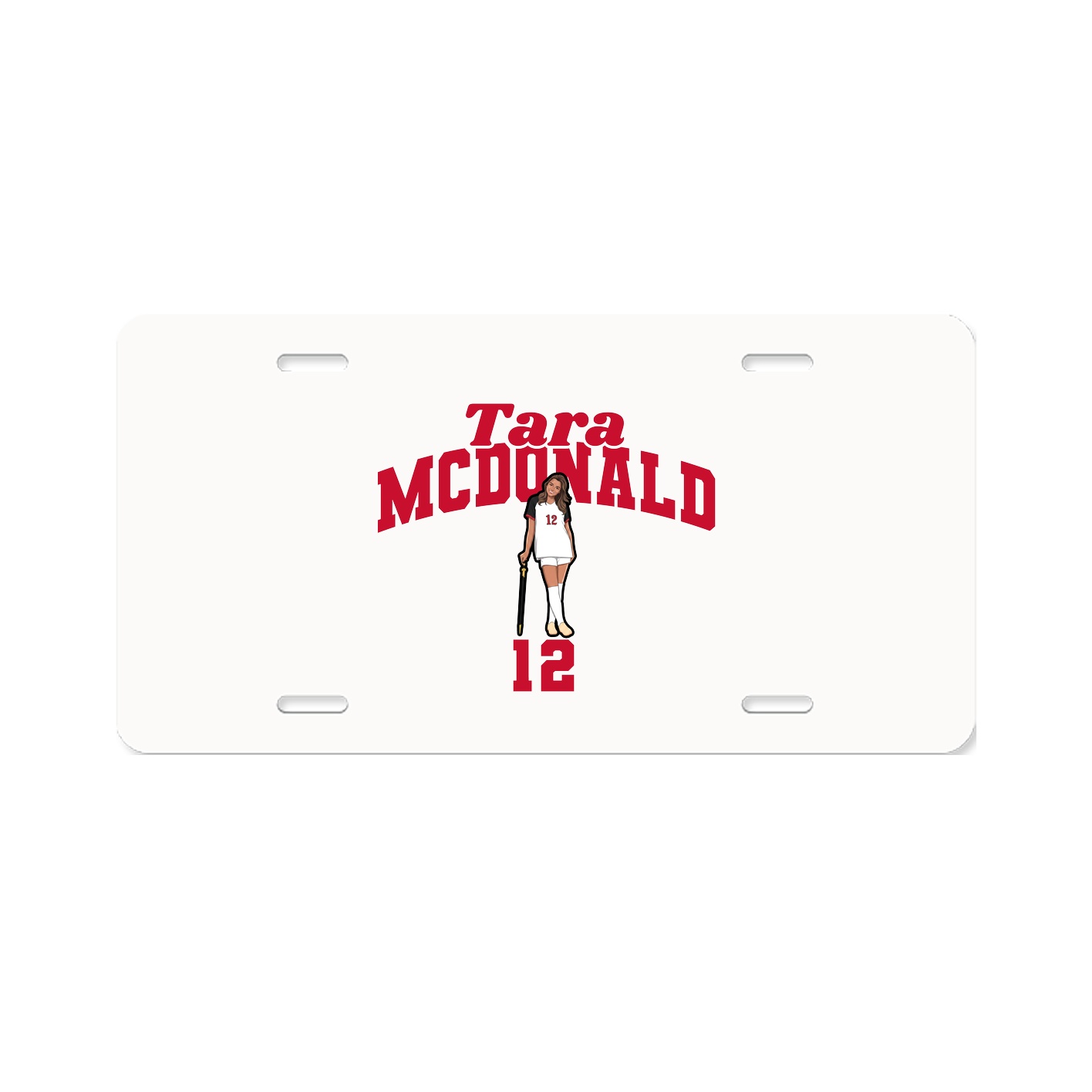 License Plate — Signature Arch in Classic