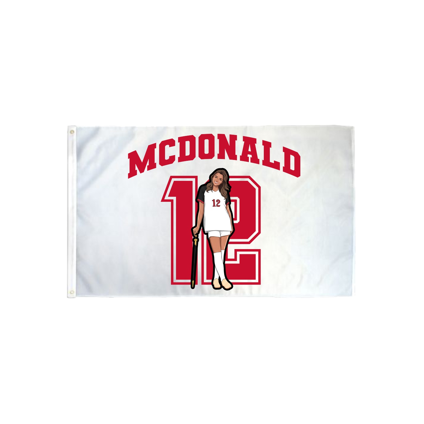 3x5 Flag — Number in Classic