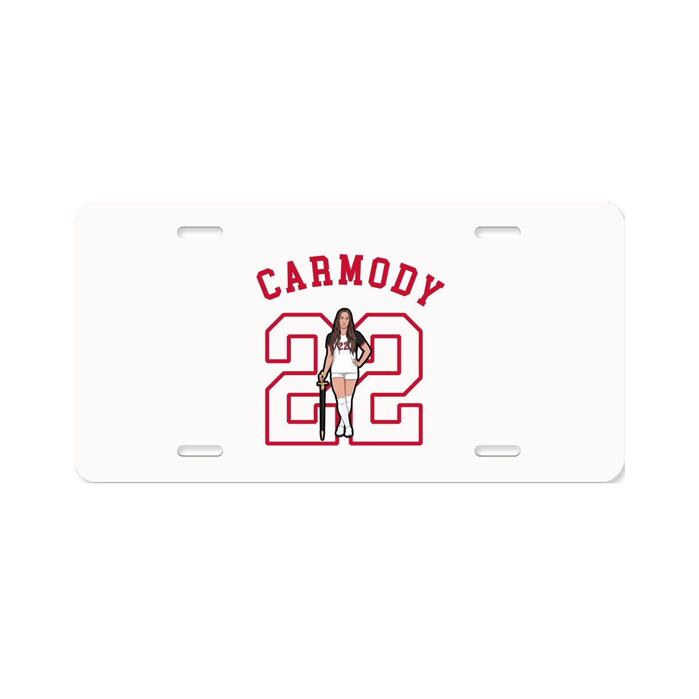 License Plate — Shirsey Arch in Classic