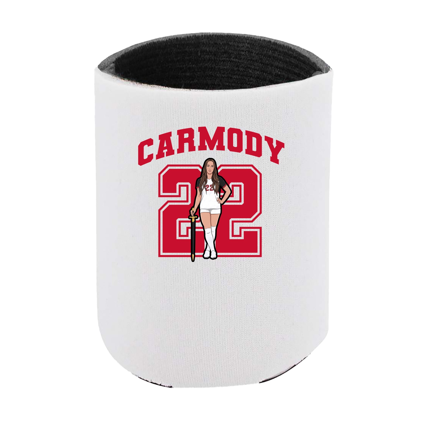 Can Holder — Number in White