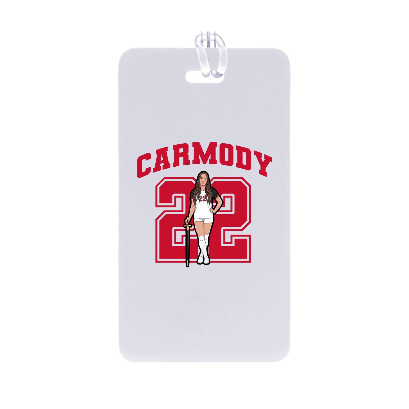 Bag Tag — Number in Classic