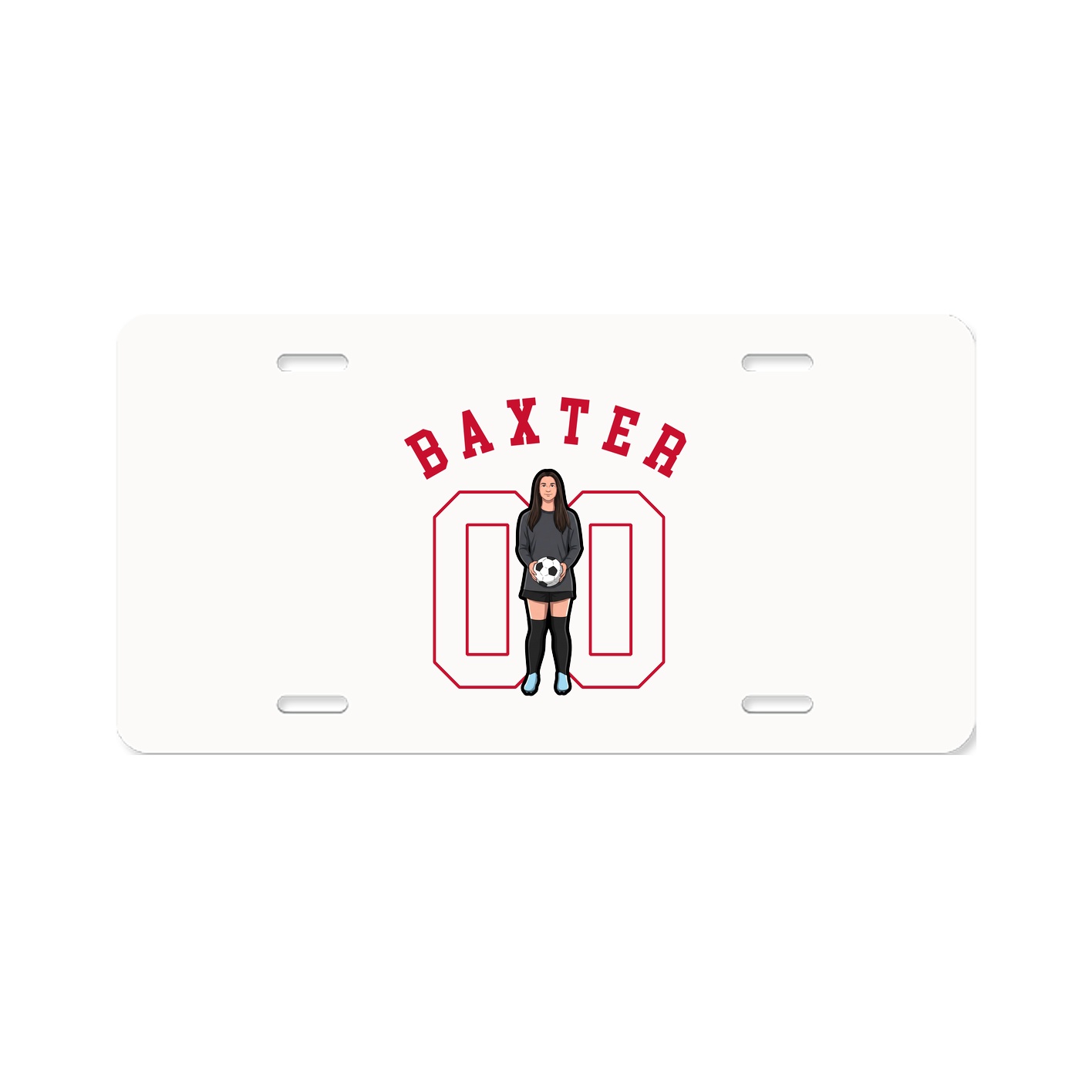 License Plate — Shirsey Arch in Classic