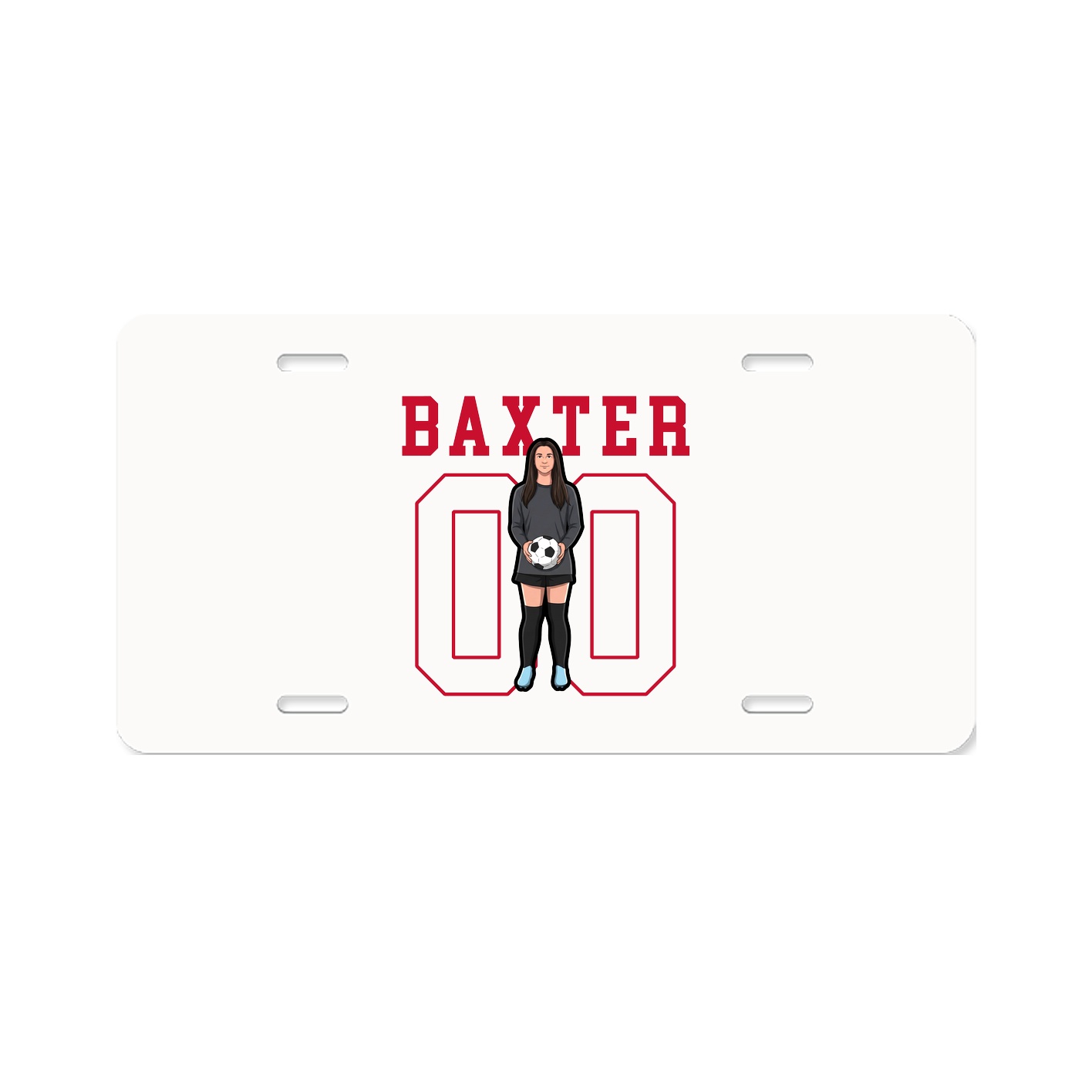 License Plate — Shirsey in Classic