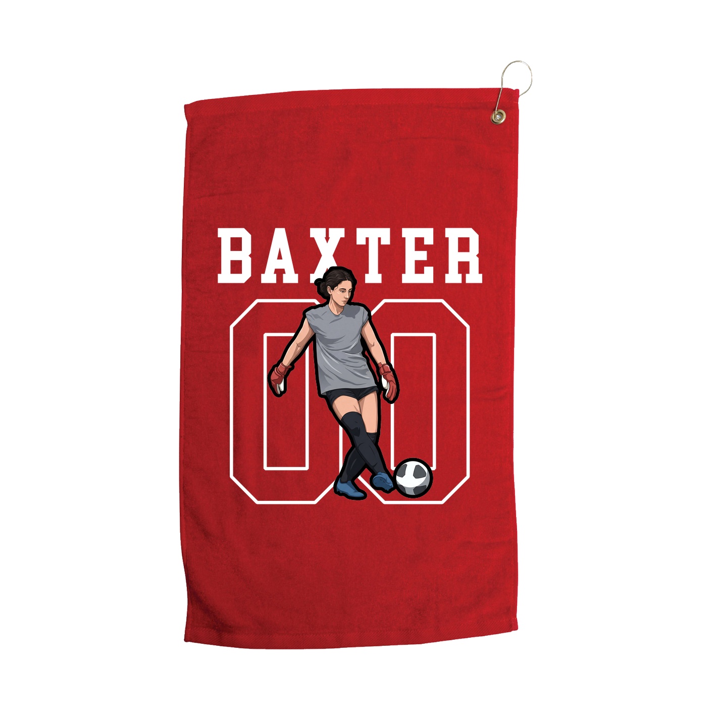 Golf Towel — Shirsey in Red