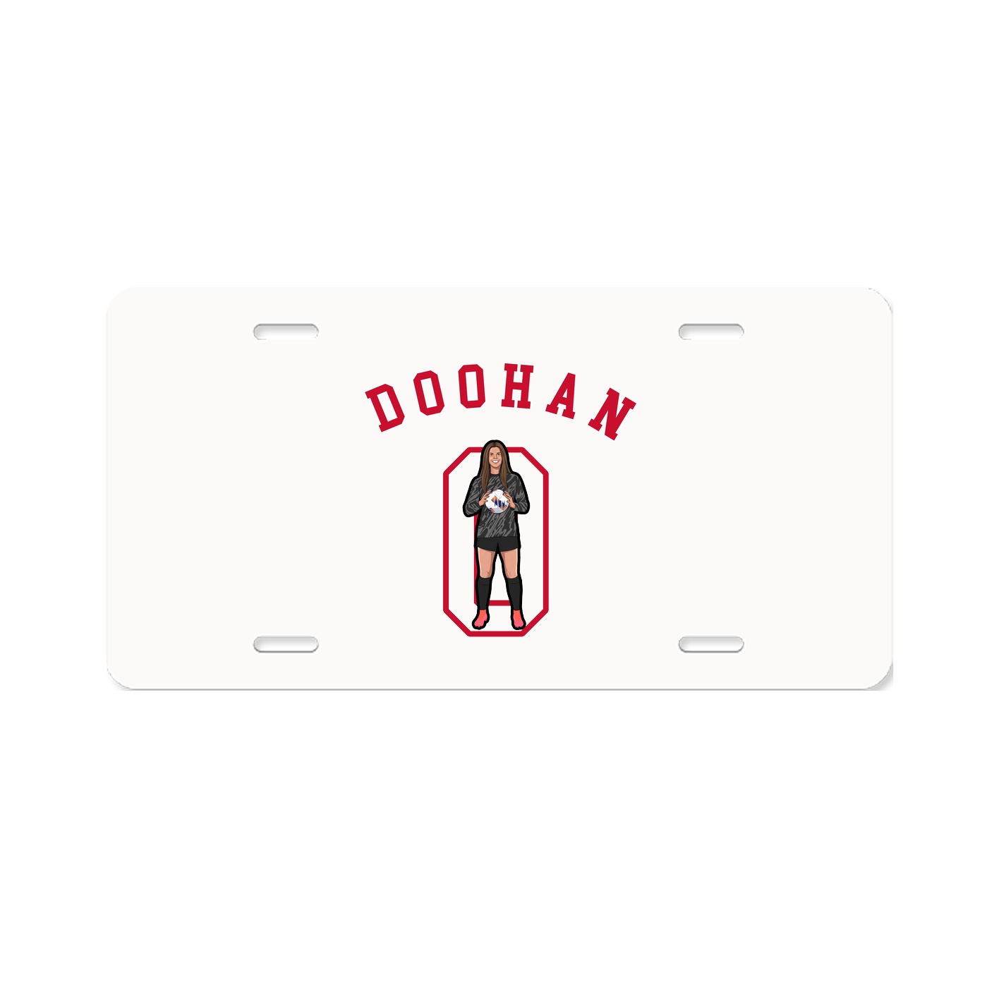 License Plate — Shirsey Arch in Classic