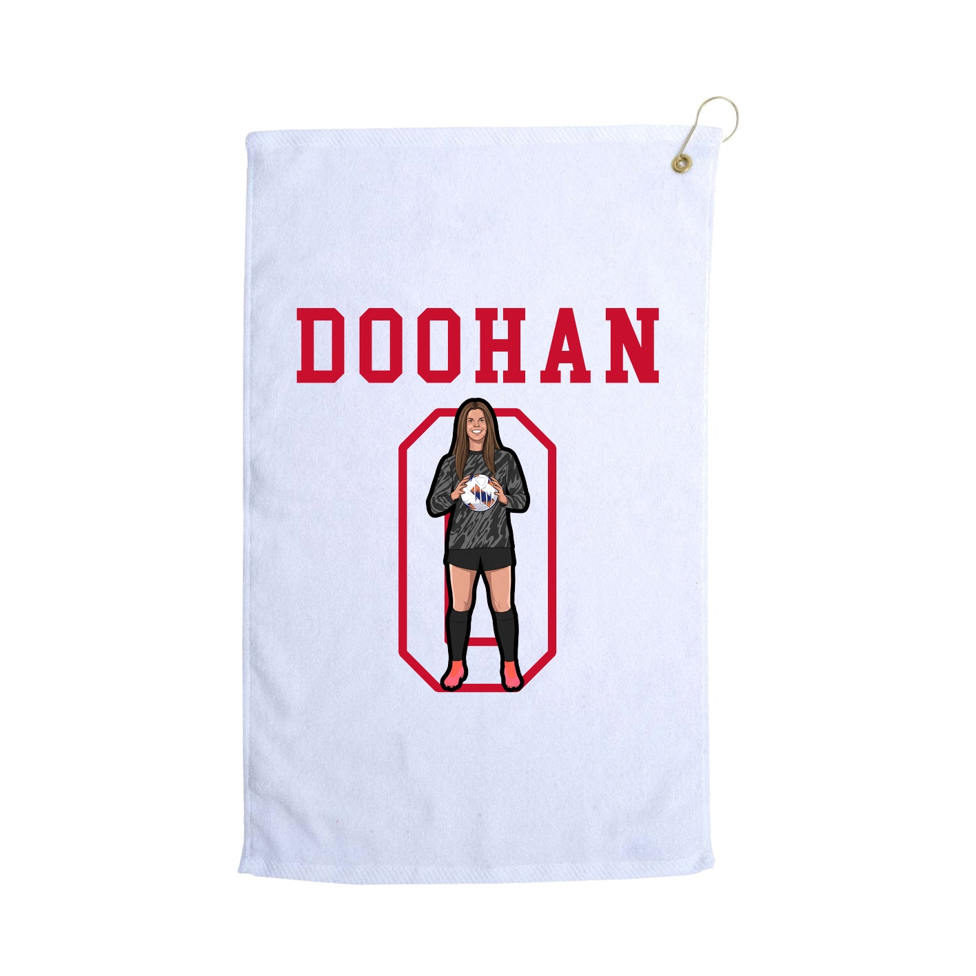 Golf Towel — Shirsey in White