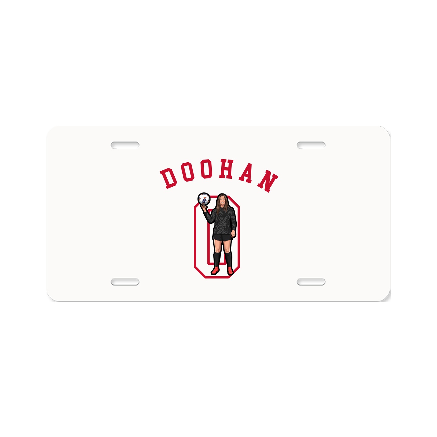 License Plate — Shirsey Arch in Classic