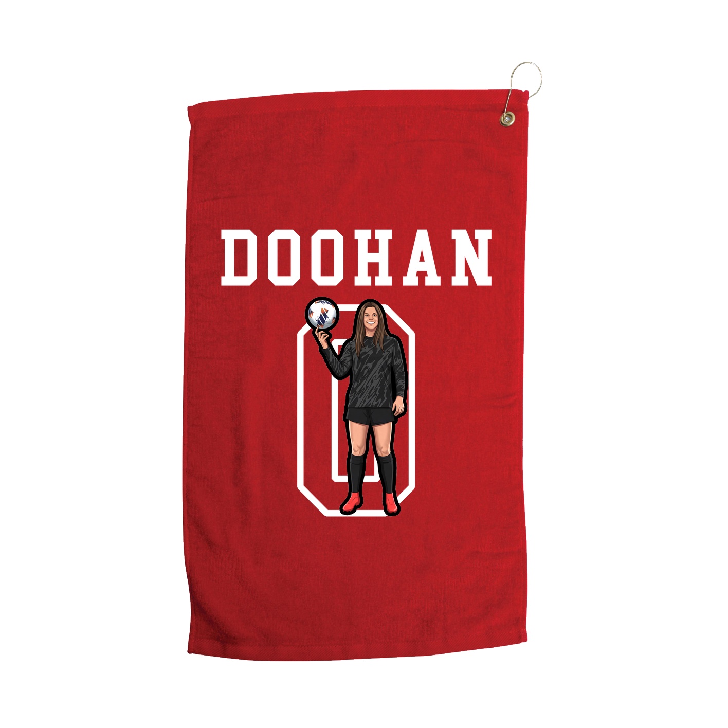 Golf Towel — Shirsey in Red