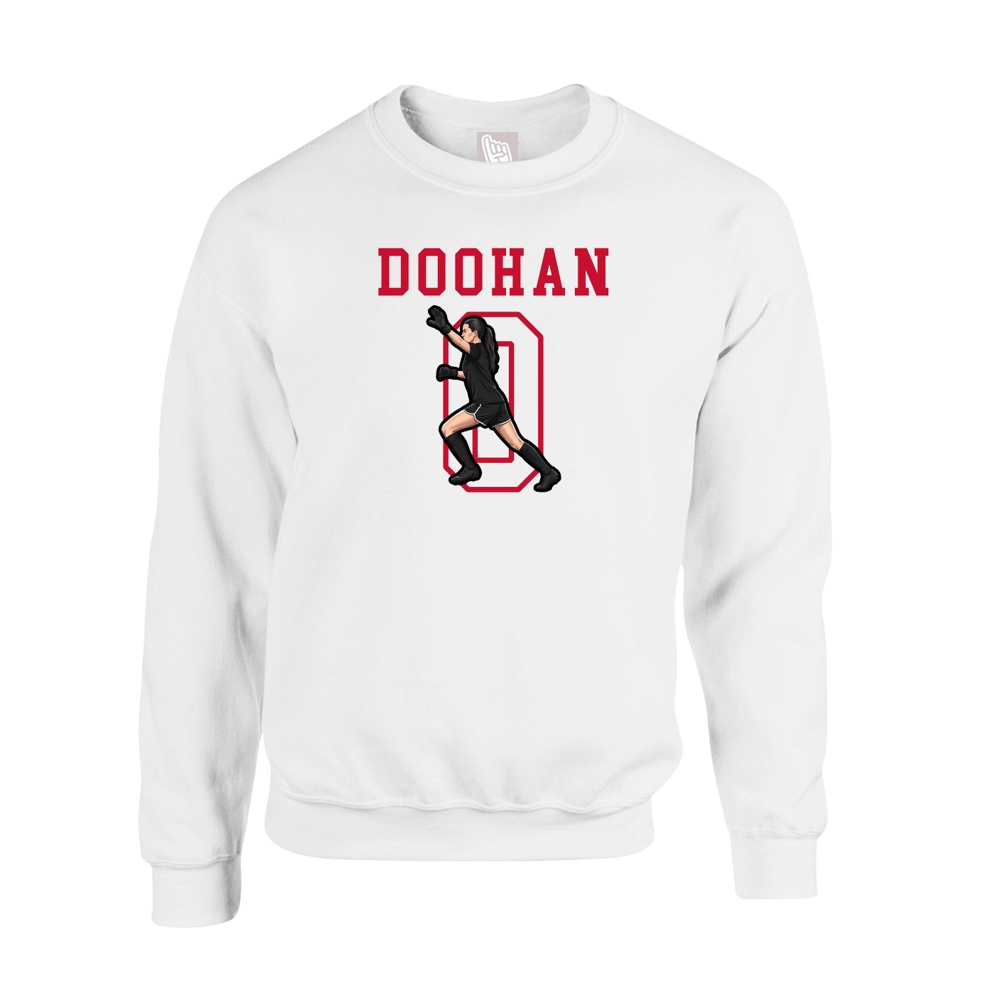 Fleece Crew — Shirsey in White