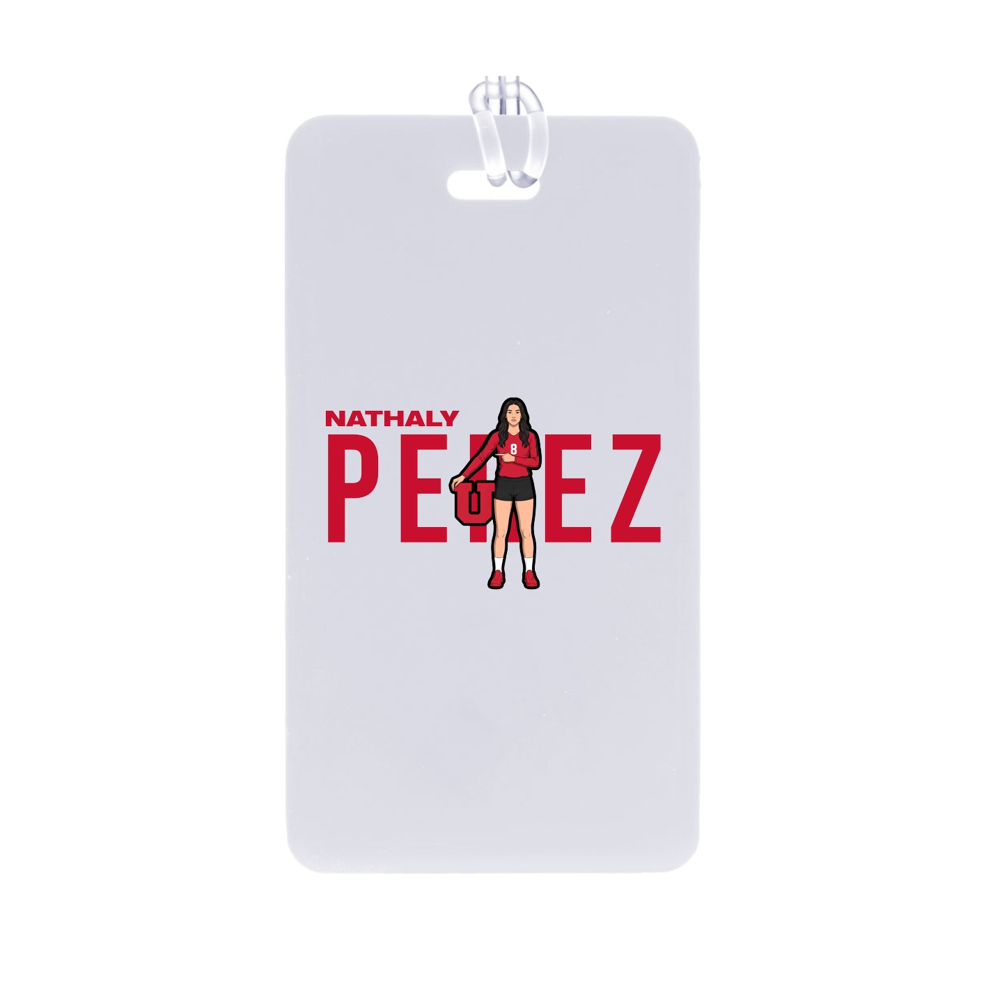 Bag Tag — Player Name in Classic