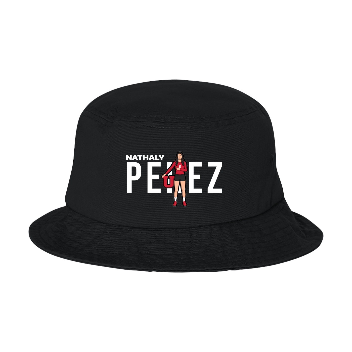 Bucket Cap — Player Name in Black