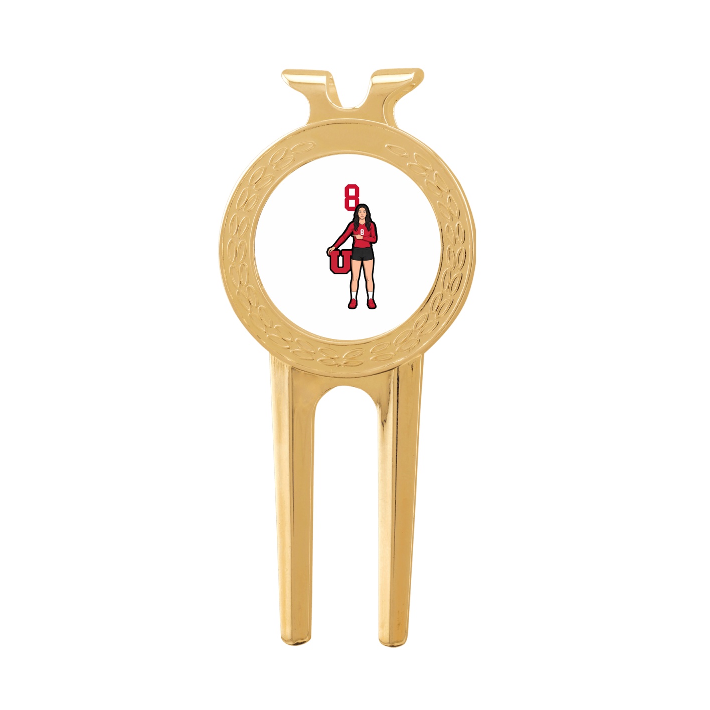 Divot Tool with Ball Marker — Number Top in Classic