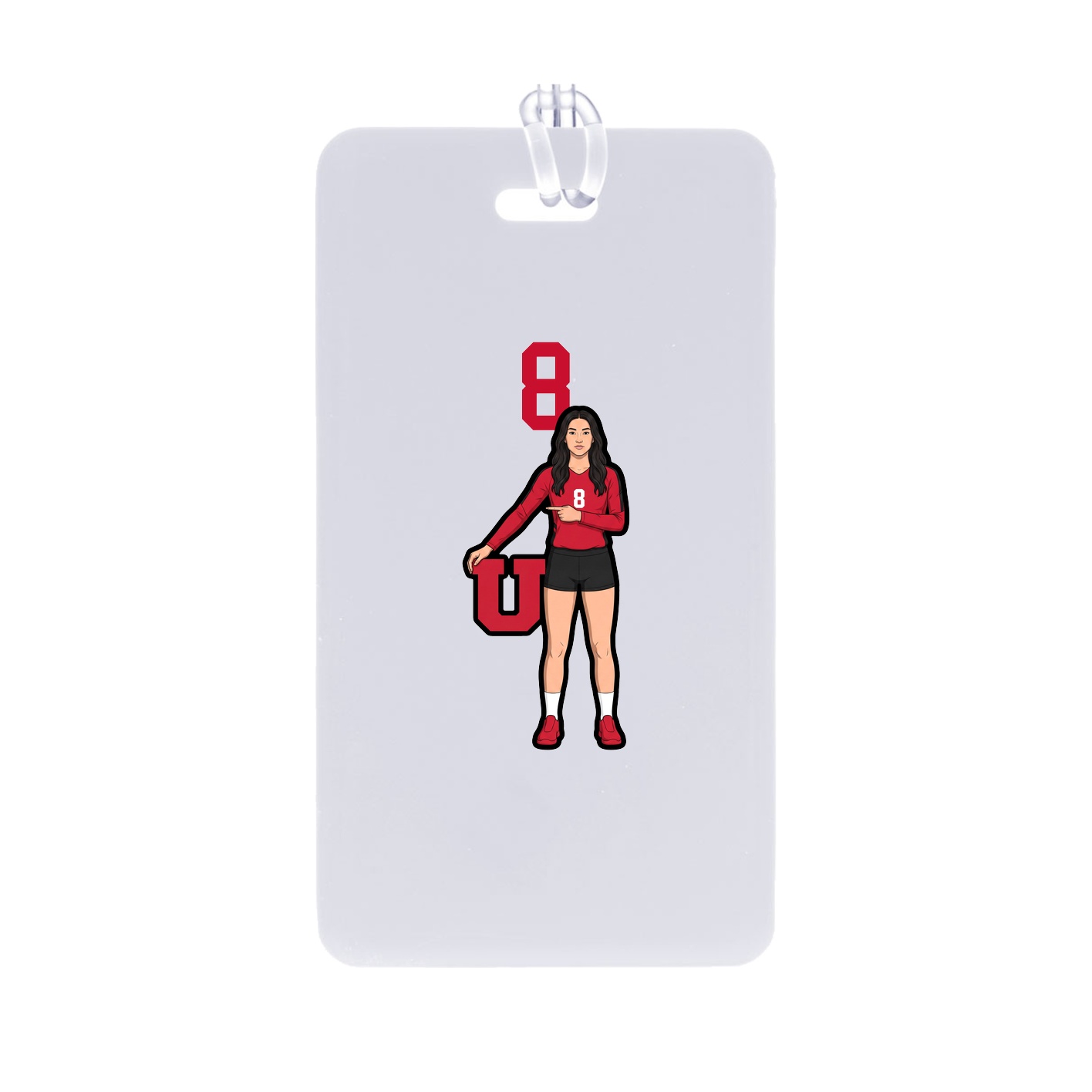 Bag Tag — Number Top in Classic
