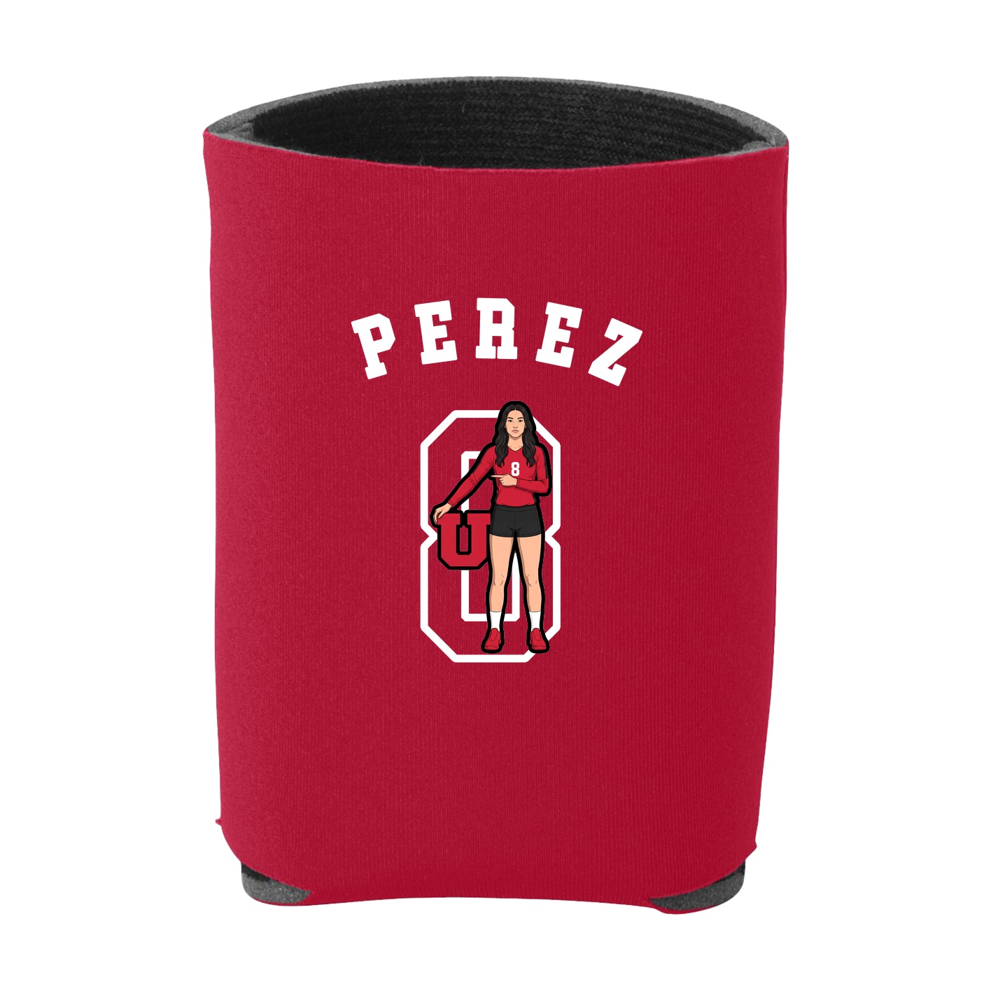 Can Holder — Shirsey Arch in Red